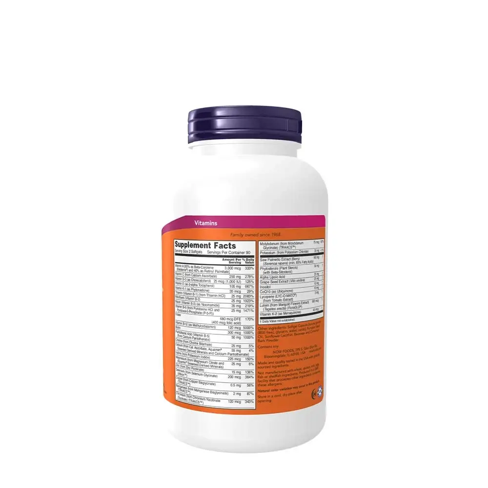 ADAM Multi-Vitamin for Men - 180 softgels - Image 2