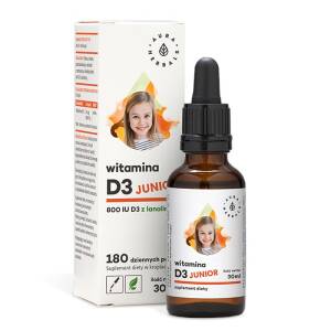 AURA HERBALS Vitamin D3 800 IU Junior (30 ml / 1 fl. oz.) - Nuvalia
