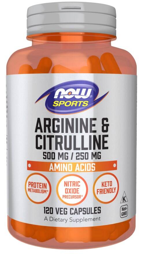 Arginine & Citrulline - 120 vcaps - Nuvalia