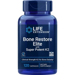 Bone Restore Elite ja erittäin tehokas K2 - 120 kapselia - Nuvalia
