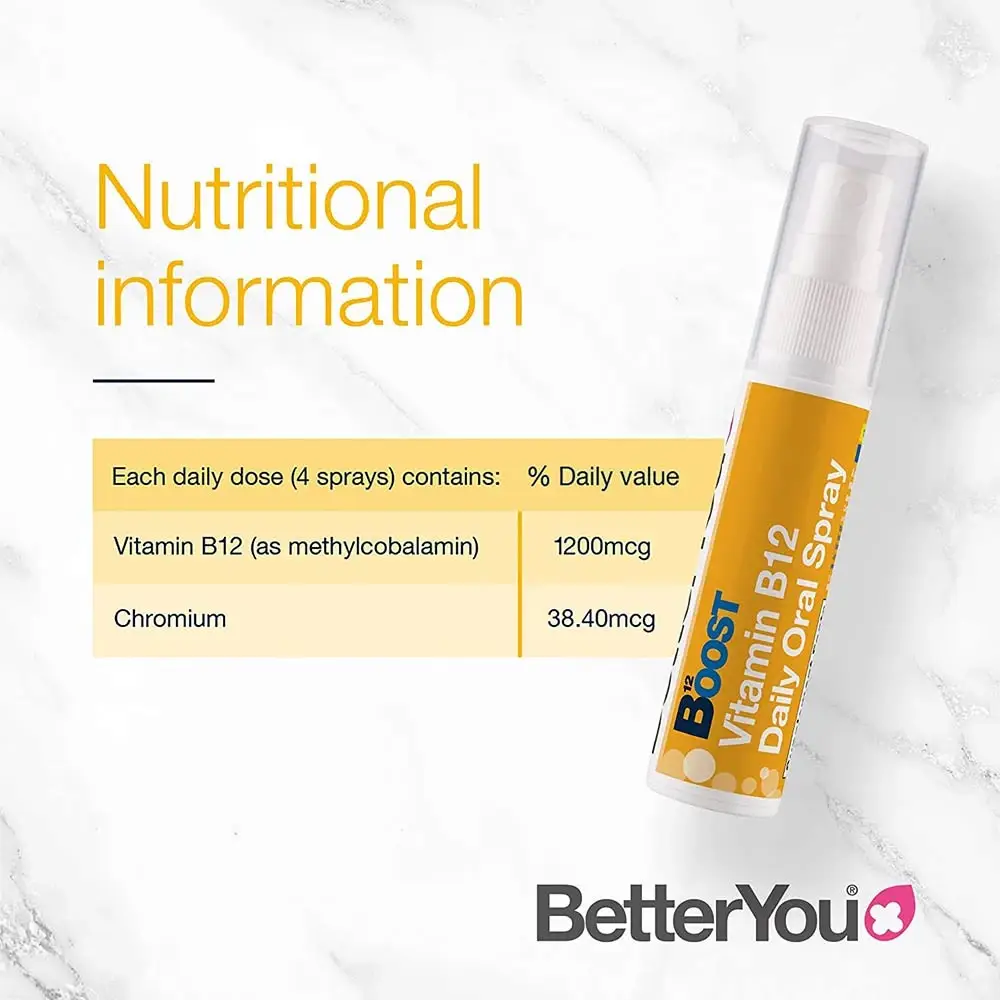 Boost B12 Oral Spray - 25 ml. - Image 2