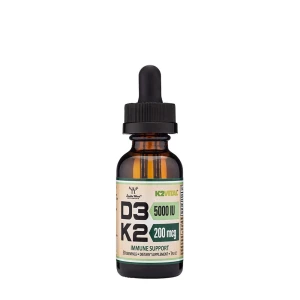 Double Wood -vitamiinilisä D3 + K2, nestemäinen (30 ml) – Nuvalia