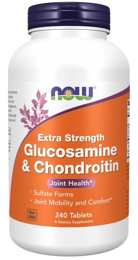 Glucosamine & Chondroitin Extra Strength - 240 tabs - Nuvalia