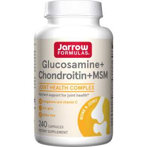 Glucosamine + Chondroitin + MSM - 240 caps - Nuvalia