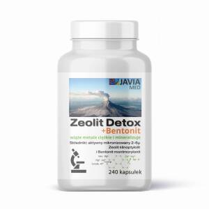 JAVIA Zeolit Detox + Bentonit (240 kaps.) - Nuvalia