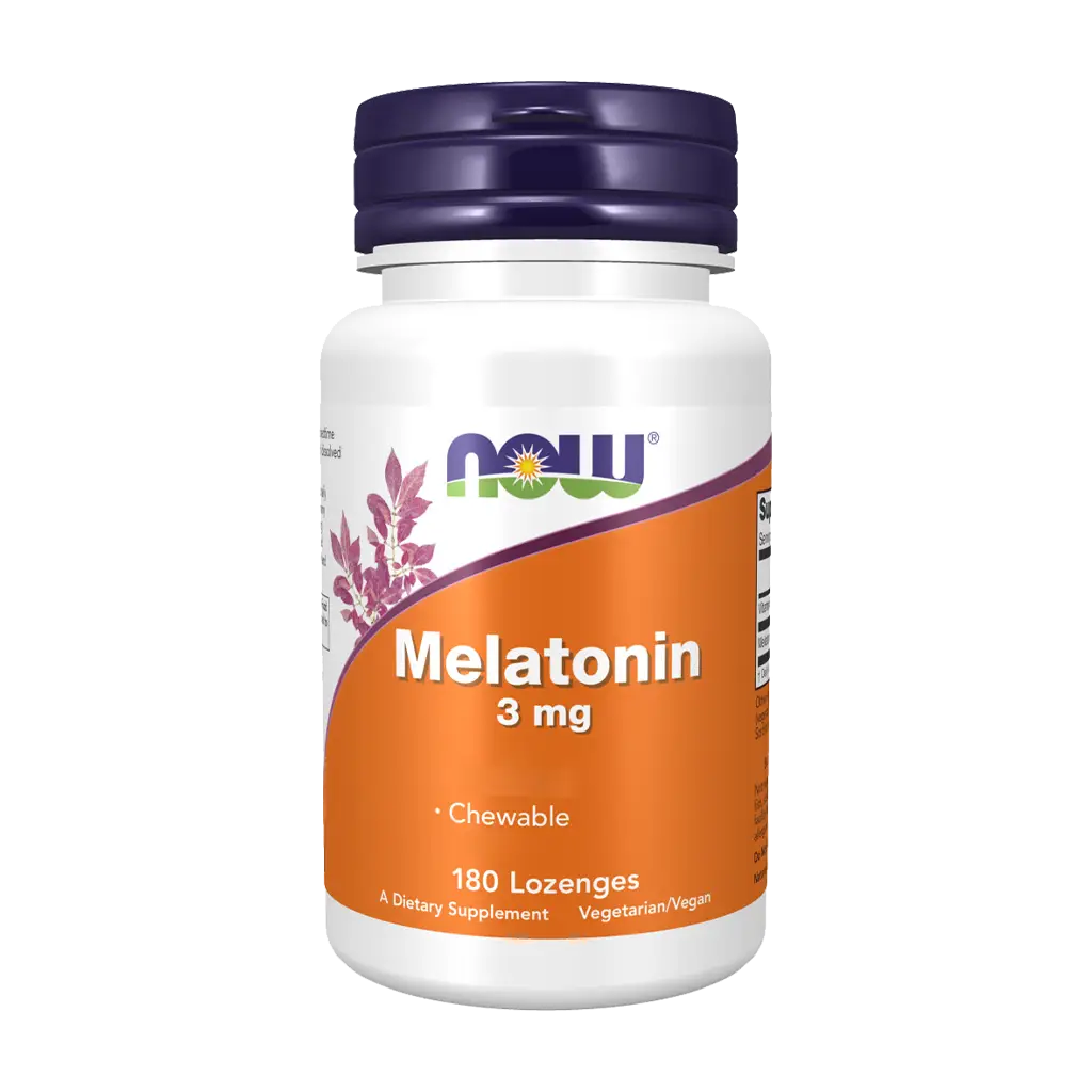 Melatonin Chewable, 3mg - 180 lozenges – Kuva 4