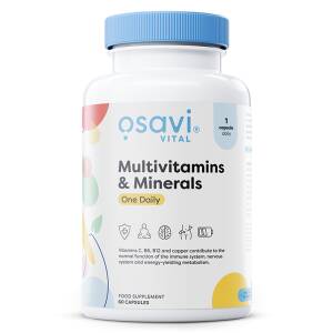 Multivitamins & Minerals One Daily - 60 caps - Nuvalia
