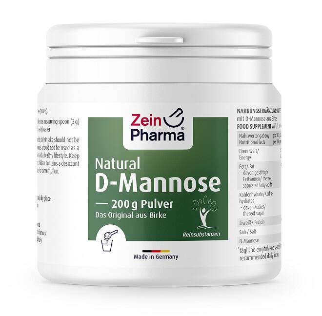 Natural D-Mannose Powder - 200g - Nuvalia