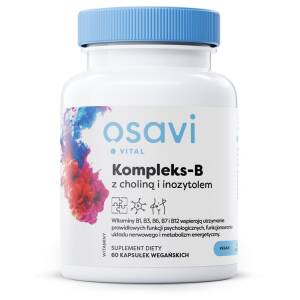 OSAVI B-Complex with choline & inositol (60 vcaps) - Nuvalia