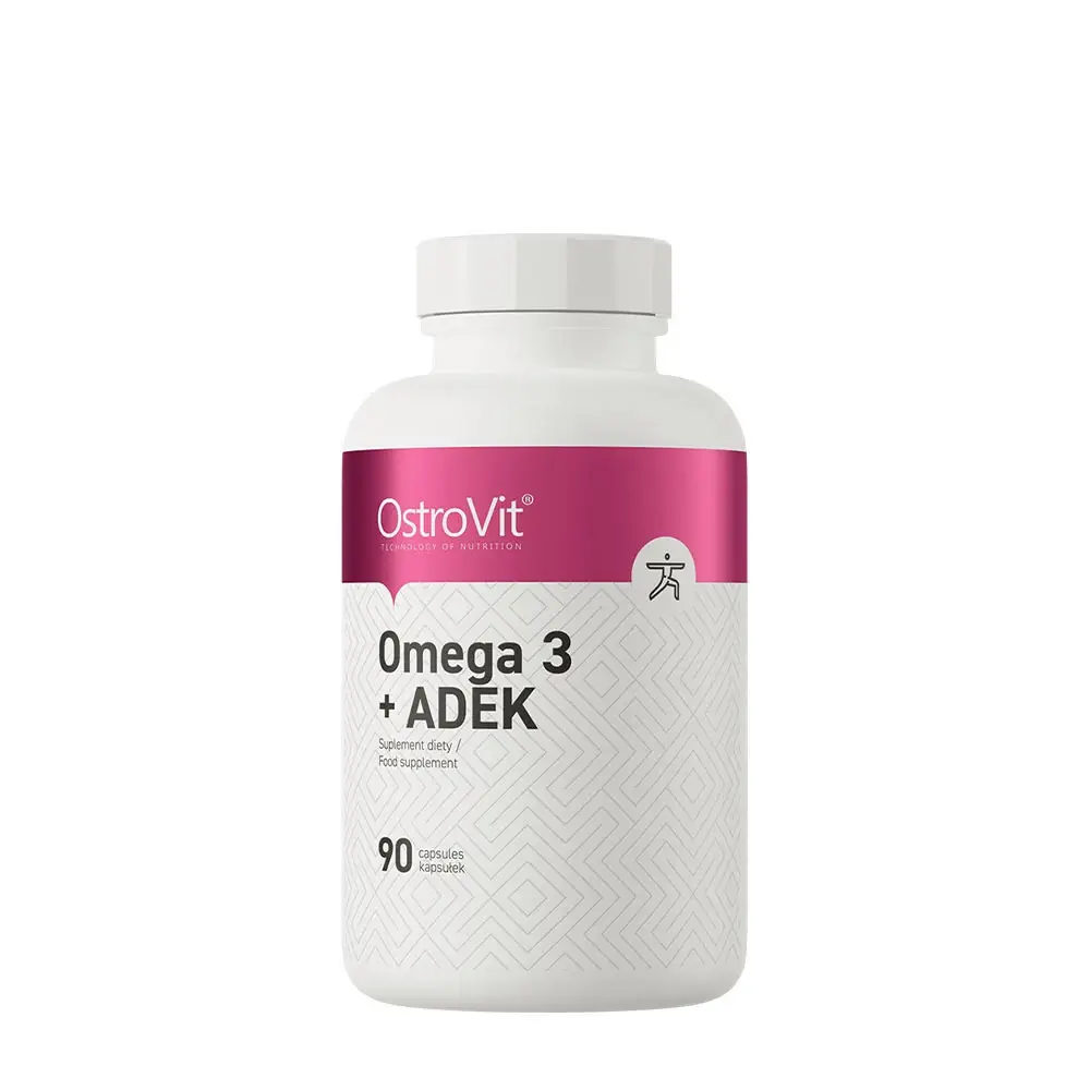 Ostrovit Omega 3 + ADEK (90 Capsules) - Nuvalia