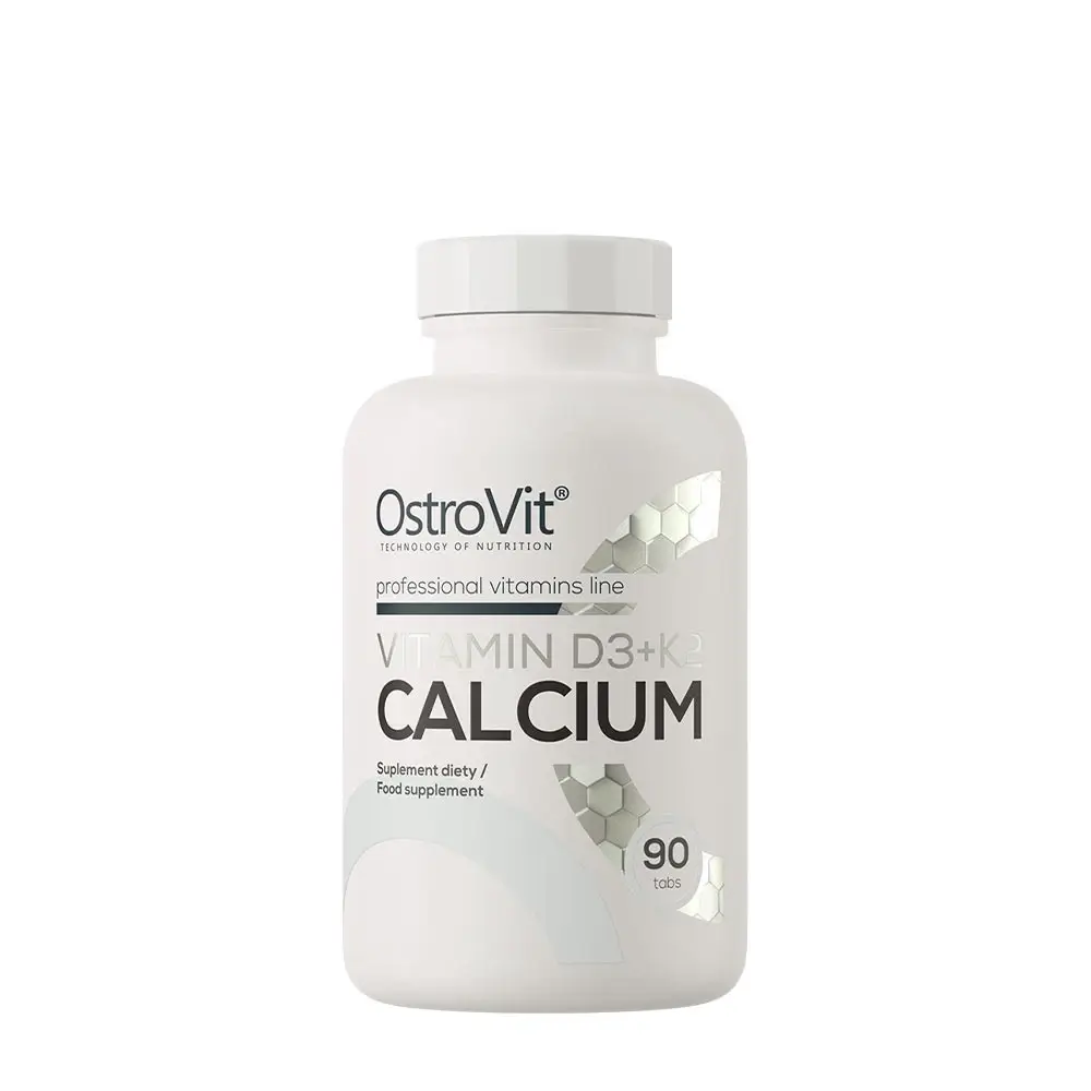 Ostrovit Vitamin D3 + K2 + Calcium (90 Tablets) - Nuvalia
