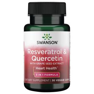 Resveratrol & Quercetin - 30 vcaps - Nuvalia