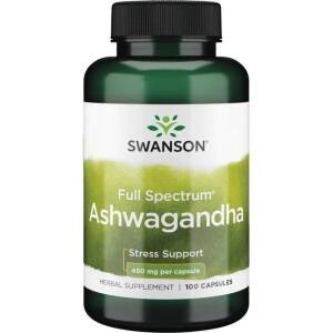 SWANSON Ashwagandha 450mg 100caps - Nuvalia