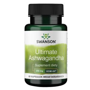 SWANSON Ashwagandha KSM-66 250mg 60 kaps - Nuvalia