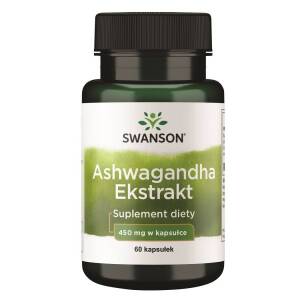 SWANSON Ashwagandha ekstrakt 60 kaps - Nuvalia