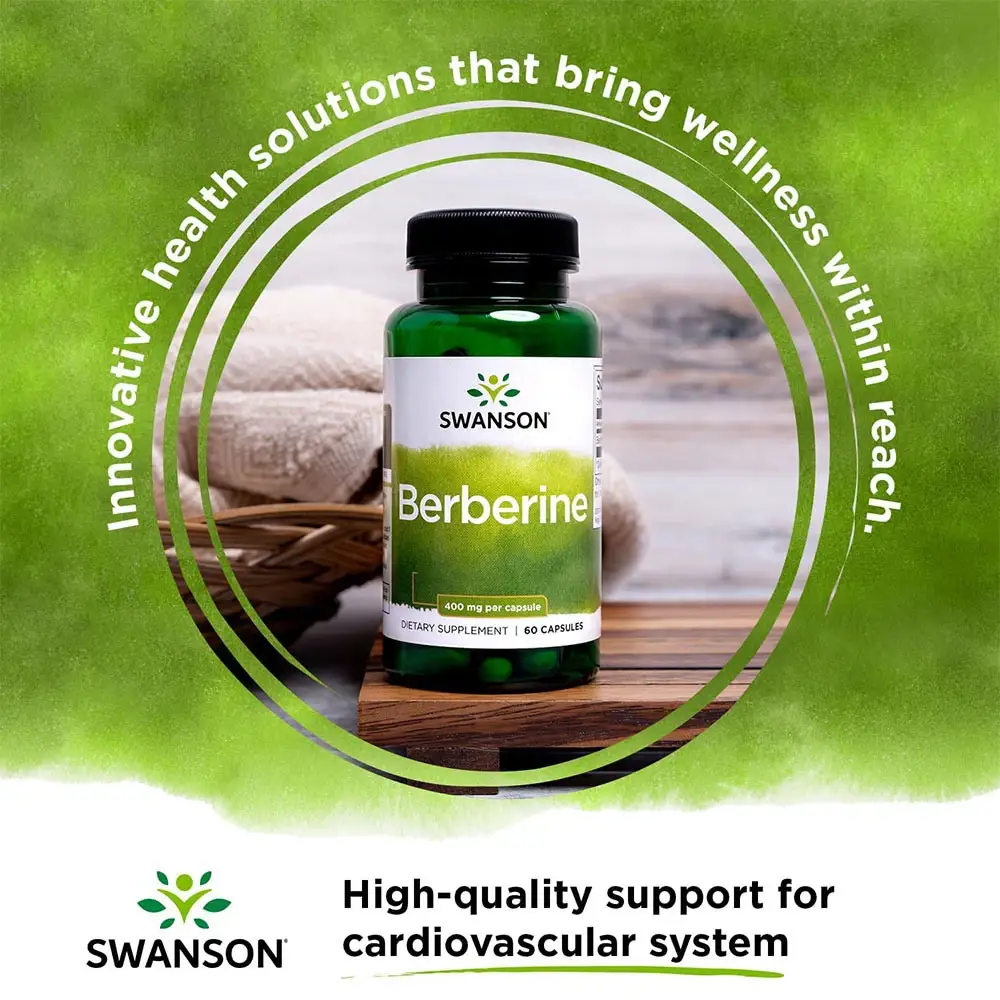 SWANSON Berberyna 400mg 60kaps - Image 7
