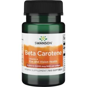 SWANSON Beta Carotene 10.000IU 100k - Nuvalia