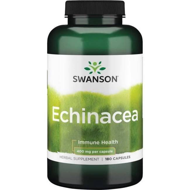 SWANSON Echinacea 400mg 180kaps - Nuvalia