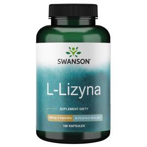 SWANSON L-Lizyna 500mg 100kaps - Nuvalia