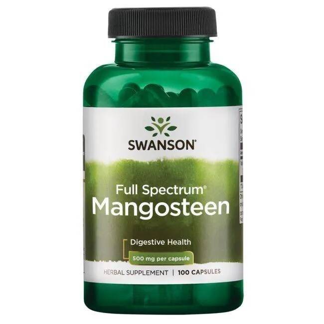 SWANSON Mangostan 500mg 100 kaps - Nuvalia