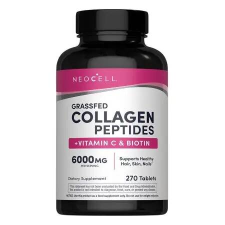 Super Collagen + Vitamin C & Biotin - 270 tablets - Nuvalia