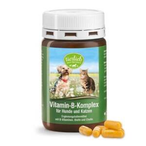 TIERLIEB B-vitamiinikompleksi koirille ja kissoille (120 kapselia) – Nuvalia