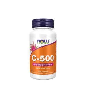 Vitamin C-500 with Rose Hips - 100 tablets - Nuvalia