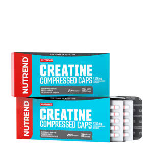 Creatine Compressed Caps - 120 caps - Nuvalia