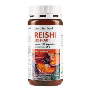 KRAUTERHAUS SANCT BERNHARD Reishi-Extract-Capsules (120 caps) - Nuvalia