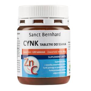 KRAUTERHAUS SANCT BERNHARD Zinc-Immune Lozenges (120 tabs) - Nuvalia