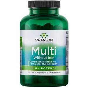 Multi Without Iron - 120 softgels - Nuvalia
