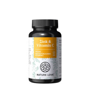 Nature Love Zink & Vitamin C  (120 Capsules) - Nuvalia