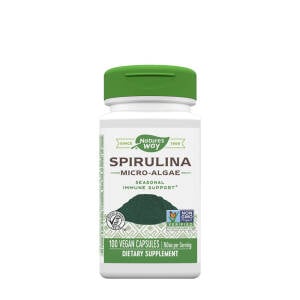 Natures Way Spirulina (100 Capsules) - Nuvalia