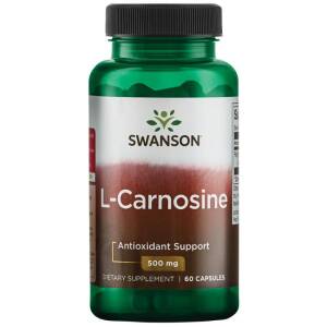 SWANSON L-karnozyna 500mg 60kaps - Nuvalia