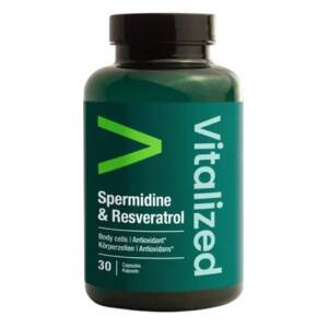 VITALIZED Spermidine & Resveratrol (30 caps) - Nuvalia
