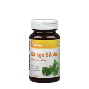 Vitaking Ginkgo Biloba 60mg Leaf Extract (90 Capsules) - Nuvalia