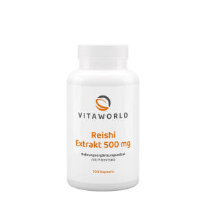 Vitaworld Reishi Extract 500 mg (100 Capsules) - Nuvalia